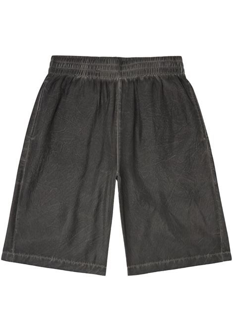 Shorts P-Leon in nero Diesel - uomo