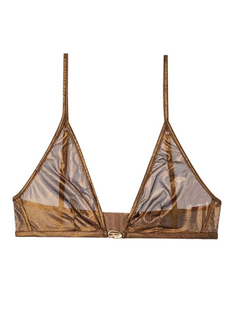 Bronze-tone Valentine's Day Luna bra Diesel - women