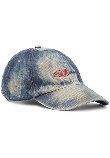 Blue x Damiano David denim cap Diesel - men