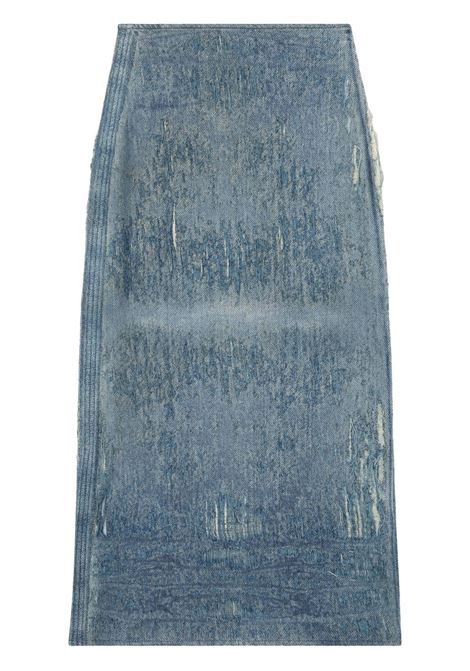 Blue DE-MEGAN-FSG skirt Diesel - women