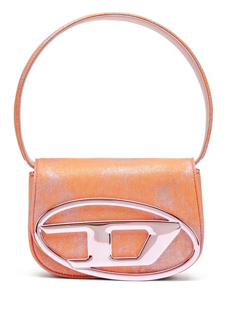 Borsa a spalla 1DR in arancione Diesel - donna