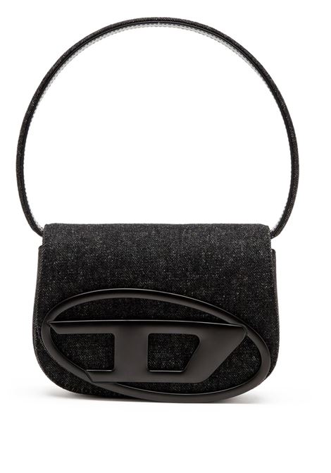 Borsa a spalla 1dr in nero Diesel - donna