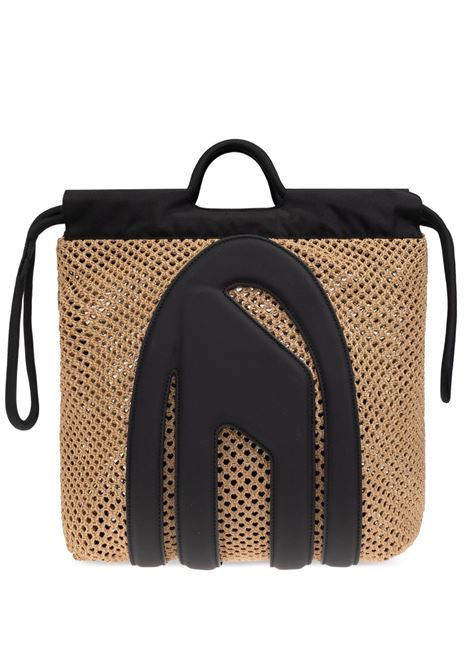 Beige and black cage-d tote bag Diesel - women