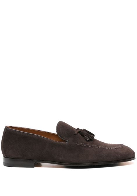 Brown tassel-detailed loafers Doucal's - men DOUCAL'S | Loafers | DU1080PANNUF009TM23