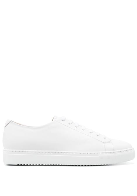 Sneakers basse con lacci in bianco Doucal's - uomo DOUCAL'S | Sneakers | DU3418ROGEUF214IW00