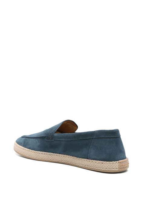 Espadrillas in pelle scamosciata in blu Doucal's - uomo DOUCAL'S | DU3428MALNUY009AB15