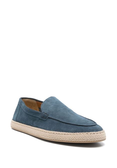 Espadrillas in pelle scamosciata in blu Doucal's - uomo DOUCAL'S | DU3428MALNUY009AB15