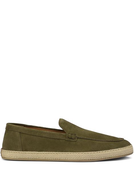 Espadrilles in pelle in verde Doucal's - uomo DOUCAL'S | DU3428MALNUY009AV00