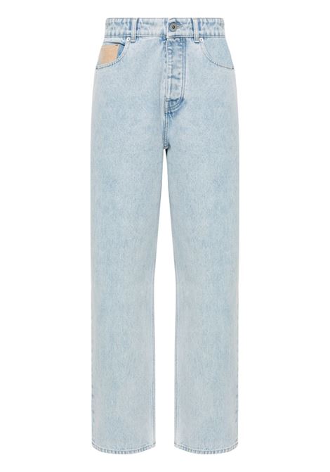 Jeans taglio comodo Délavé in blu Drôle de monsieur - uomo DRÔLE DE MONSIEUR | Jeans | PERMBP164CO123LBE