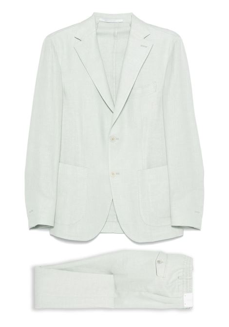 Light green single-breasted suit Eleventy - men