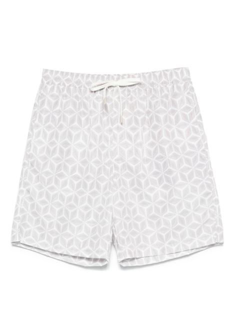 Beige floral-print swim shorts Eleventy - men ELEVENTY | K75BEAK03NYL0K00402