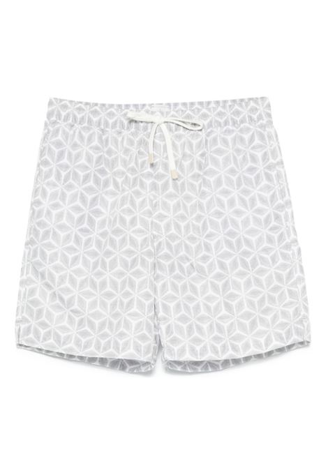 Grey floral-print swim shorts Eleventy - men ELEVENTY | K75BEAK03NYL0K00406