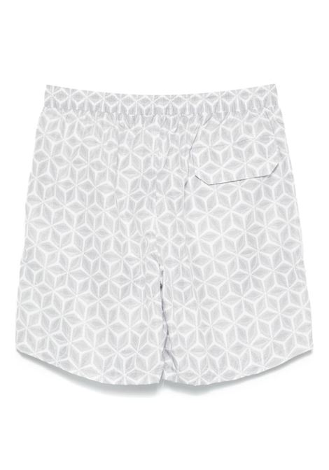 Grey floral-print swim shorts Eleventy - men ELEVENTY | K75BEAK03NYL0K00406