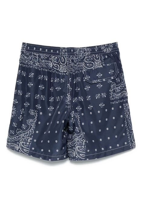 Blue paisley-print swim shorts Eleventy - men ELEVENTY | K75BEAK03NYL0K00611