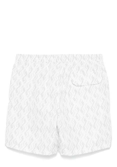 Light grey geometric-print swim shorts Eleventy - men ELEVENTY | K75BEAK03NYL0K00906