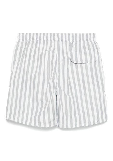 Grey striped swim shorts Eleventy - men ELEVENTY | K75BEAK03NYL0K01206