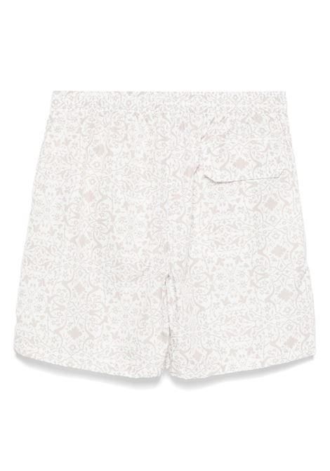 Beige floral-print swim shorts Eleventy - men ELEVENTY | K75BEAK03NYL0K01702