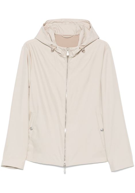 Light beige hooded jacket Eleventy - men