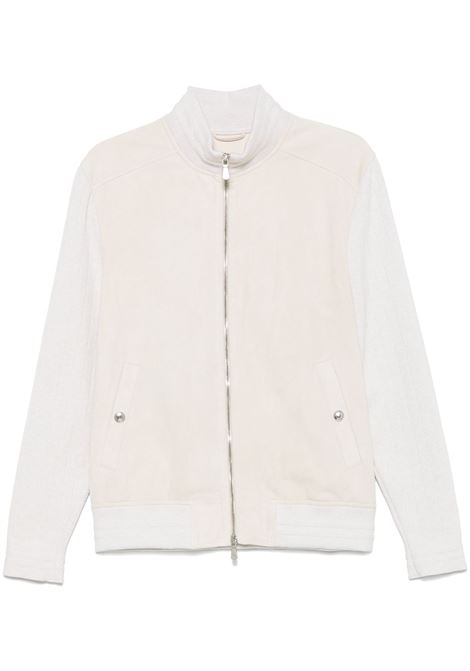 Beige panelled jacket Eleventy - men