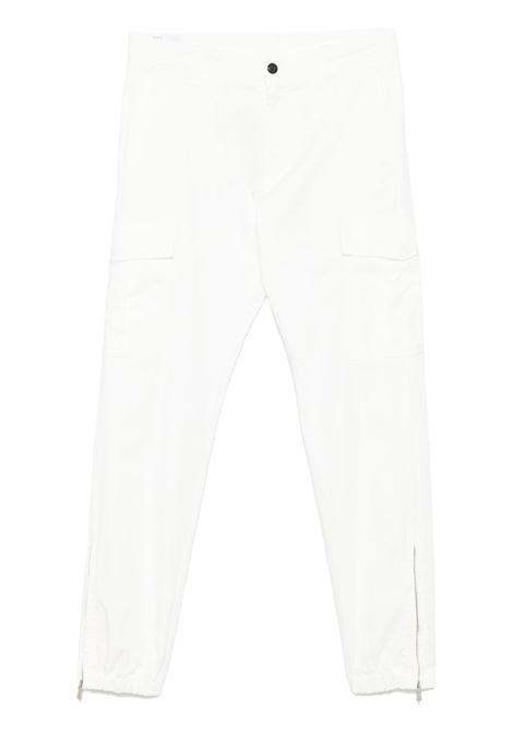 White cargo pockets trousers Eleventy - men