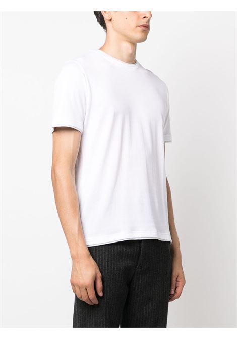 T-shirt girocollo in bianco Eleventy - uomo ELEVENTY | X75TSHH04TES0H0770113