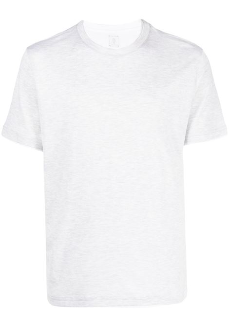 Grey Double-layer trim T-shirt Eleventy - men