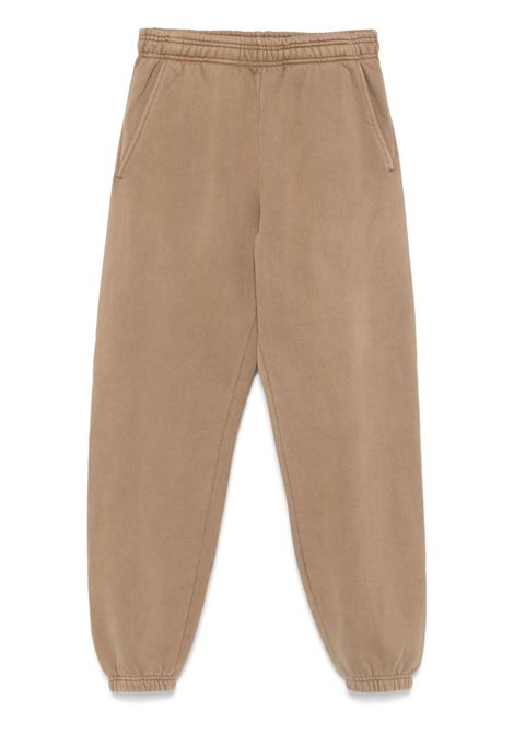 Brown Heavy organic cotton track trousers Entire studios - unisex ENTIRE STUDIOS | Trousers | ES2111CO