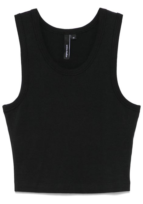 Black cropped tank top Entire studios - women ENTIRE STUDIOS | Top | ES2267SO