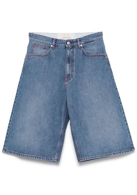 Shorts denim in blu Erl - unisex