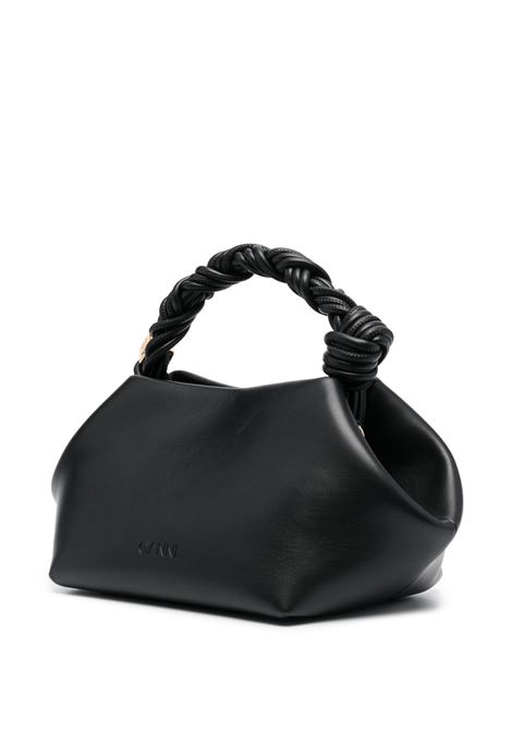 Borsa a mano Bou con manico intrecciato in nero - GANNI  donna GANNI | A5241099