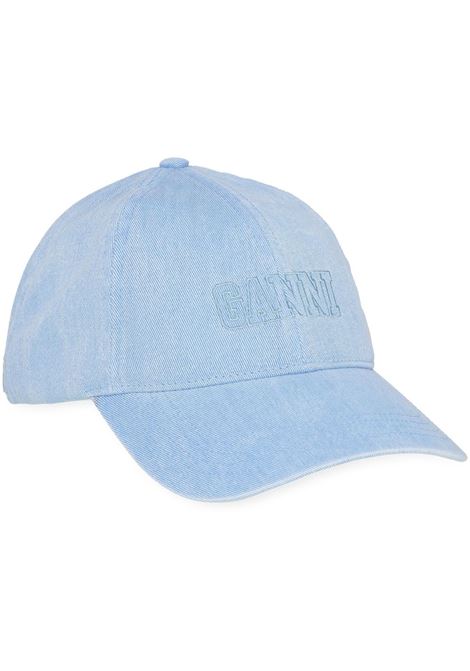 Light blue baseball hat Ganni - unisex GANNI | A5760646