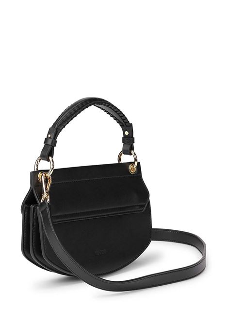 Borsa tote Apo-G mini in nero Ganni - donna GANNI | A6349099