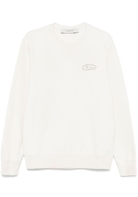 Beige Journey sweatshirt Golden goose - men GOLDEN GOOSE | Sweatshirts | GMP01223P00189411421