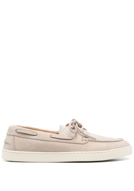 Beige lace-detail loafers Henderson baracco  - men HENDERSON BARACCO | Loafers | YACHTN40STN