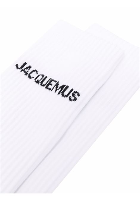 Calzini Les chaussettes Jacquemus con logo in bianco Jacquemus - donna JACQUEMUS | 213AC0035000100