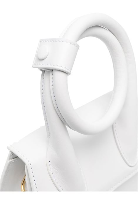 Borsa le chiquito noeud in bianco Jacquemus  - JACQUEMUS donna JACQUEMUS | 213BA0053000100