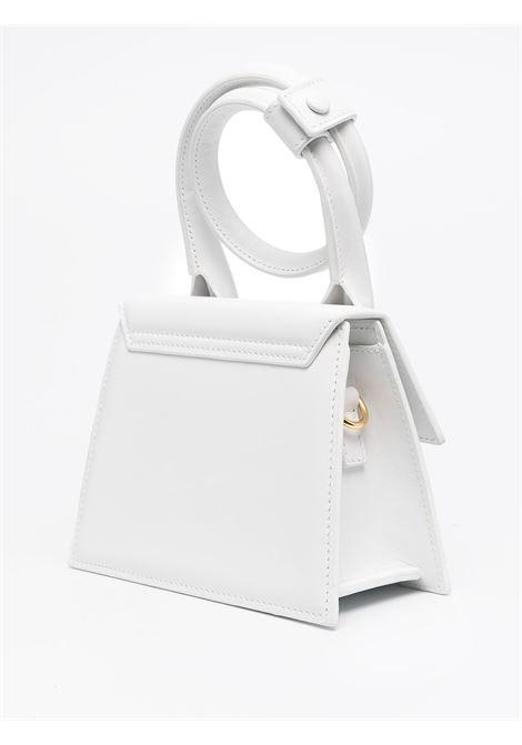 Borsa le chiquito noeud in bianco Jacquemus  - JACQUEMUS donna JACQUEMUS | 213BA0053000100