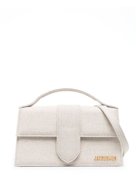 Borsa tote le grand bambino in grigio - JACQUEMUS donna JACQUEMUS | 213BA0073071140