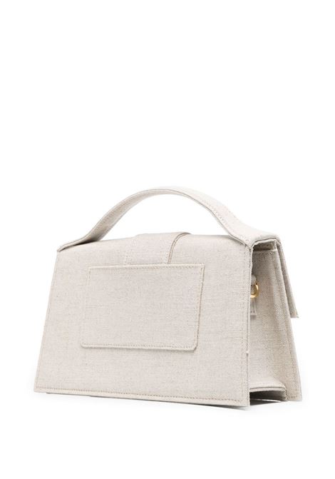 Borsa tote le grand bambino in grigio - JACQUEMUS donna JACQUEMUS | 213BA0073071140