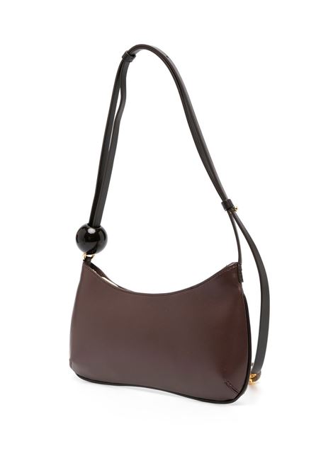 Borsa a spalla le bisou perle in marrone - JACQUEMUS donna JACQUEMUS | 231BA0573000855