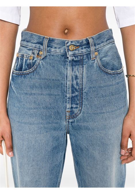 Blue le de nimes droit jeans  - JACQUEMUS women JACQUEMUS | 241DE034151333C