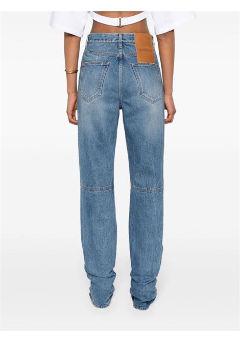 Blue le de nimes droit jeans  - JACQUEMUS women JACQUEMUS | 241DE034151333C