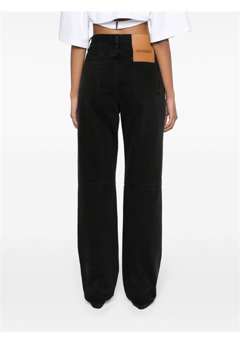 Jeans le de nimes droit in nero - JACQUEMUS  donna JACQUEMUS | 241DE0341515990