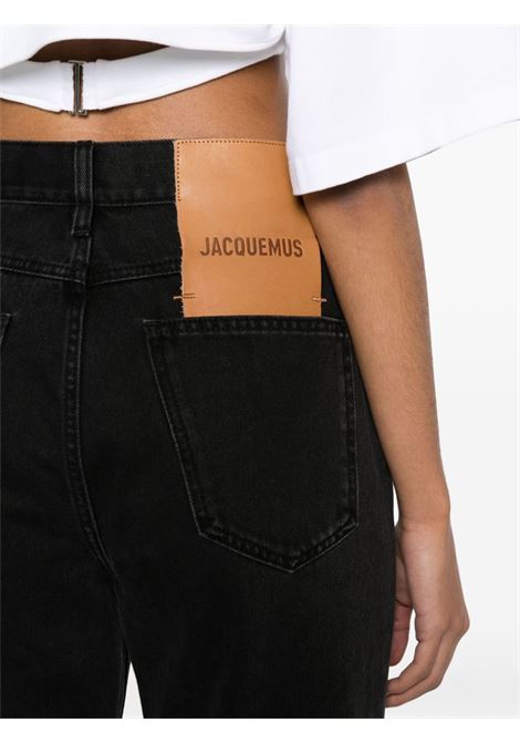 Jeans le de nimes droit in nero - JACQUEMUS  donna JACQUEMUS | 241DE0341515990