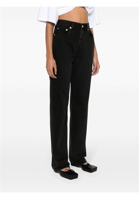 Jeans le de nimes droit in nero - JACQUEMUS  donna JACQUEMUS | 241DE0341515990