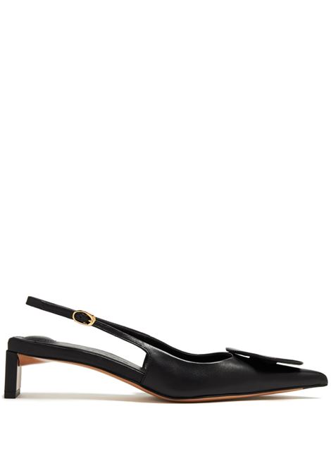 Decollete Les Slingbacks Duelo Basses in nero Jacquemus - donna