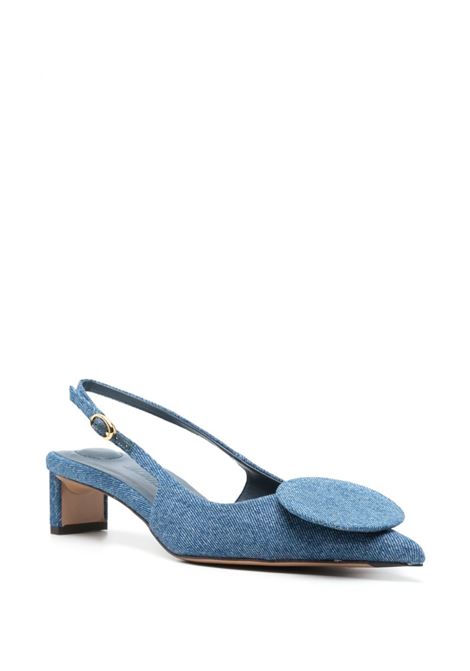 Denim blue les slingbacks duelo haut mules - JACQUEMUS  women JACQUEMUS | 241FO0763176330