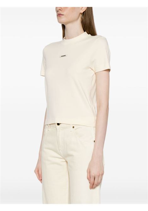 T-shirt le tshirt gros grain in beige - JACQUEMUS donna JACQUEMUS | 241JS1332031130