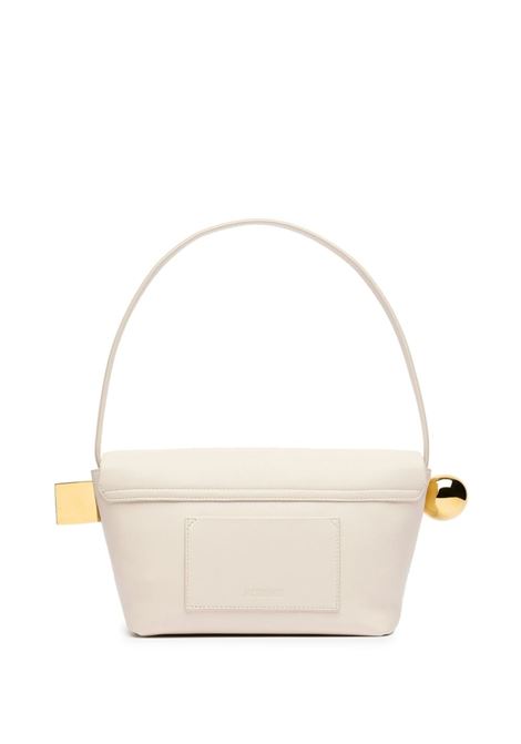 Cream le rond carre bag Jacquemus - women JACQUEMUS | 243BA3833171115