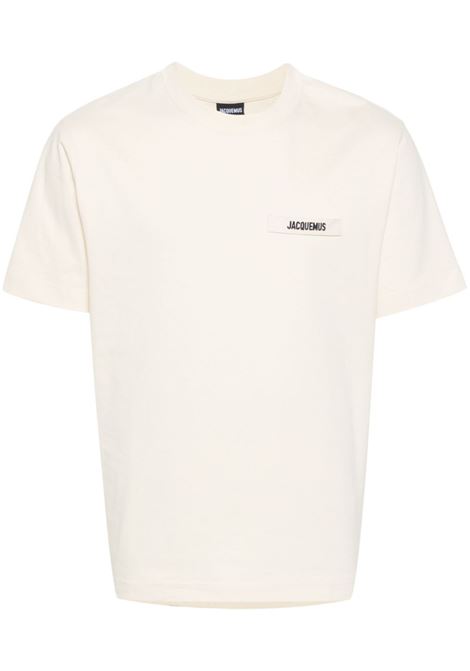 T-shirt le tshirt camargue in beige - JACQUEMUS  uomo JACQUEMUS | 245JS2082125150